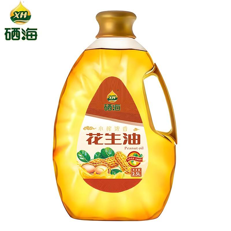 硒海纯花生油2.5L/桶