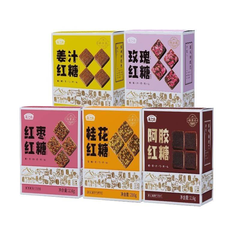 燕之坊红糖块216g*5盒组合