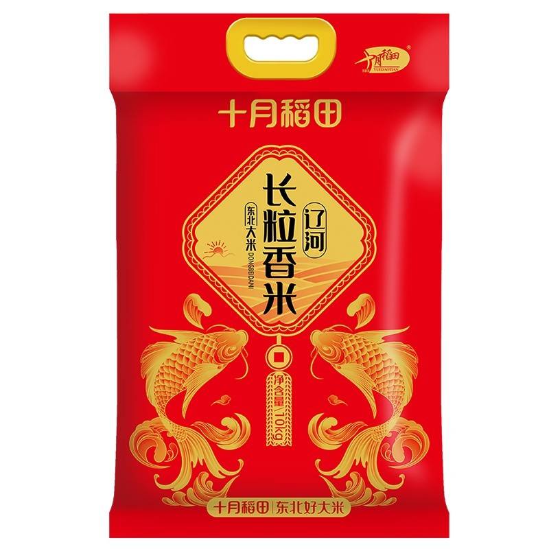 十月稻田 辽河长粒香10kg