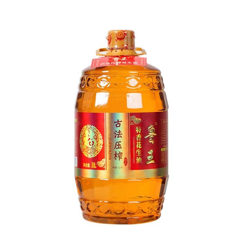 鲁王古法压榨特香花生油  3L 4L 5L