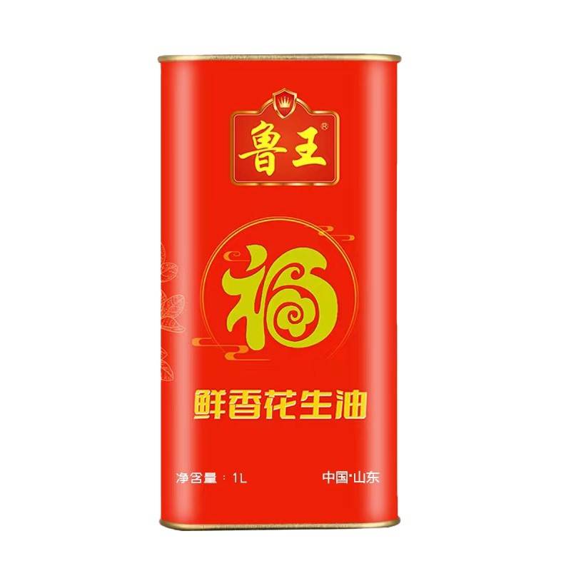 鲁王一级鲜香花生油1L
