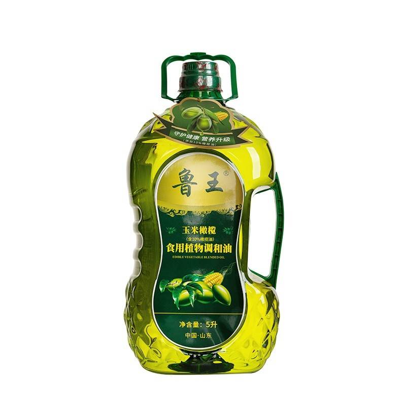 鲁王玉米橄榄食用植物调和油 5L（含10%橄榄油)