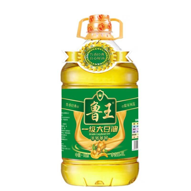 鲁王一级大豆油非转基因5L
