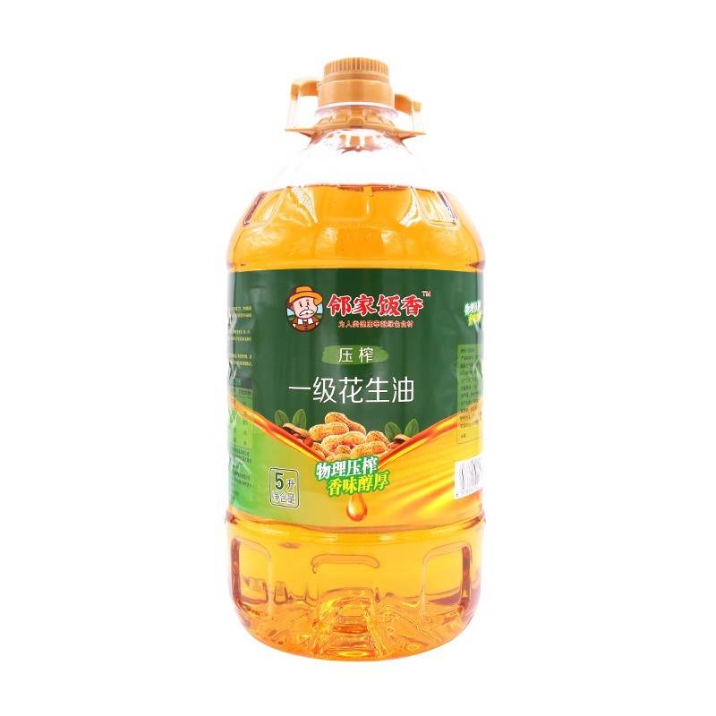 邻家饭香 物理压榨一级花生油 5L/桶 LJFX176
