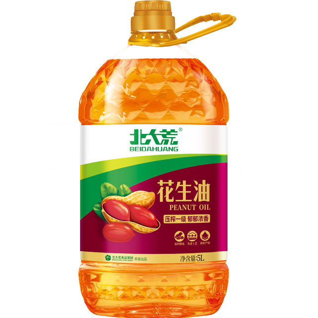 北大荒压榨一级花生油5L