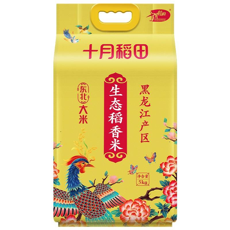 十月稻田 生态稻香米5kg        6974382970715