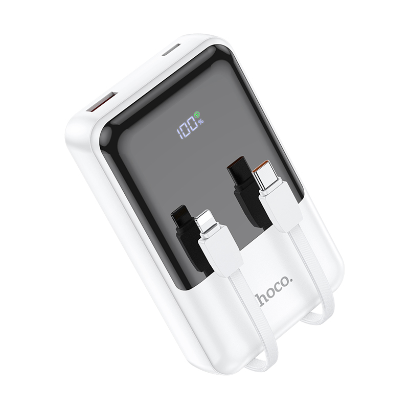 HOCO.浩酷 CJ29 V52B 双线全兼容快充移动电源 (20000mAh)(A+)