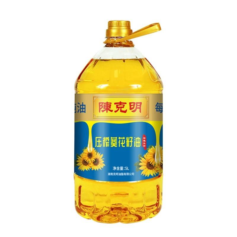 陈克明 压榨葵花籽油 5L