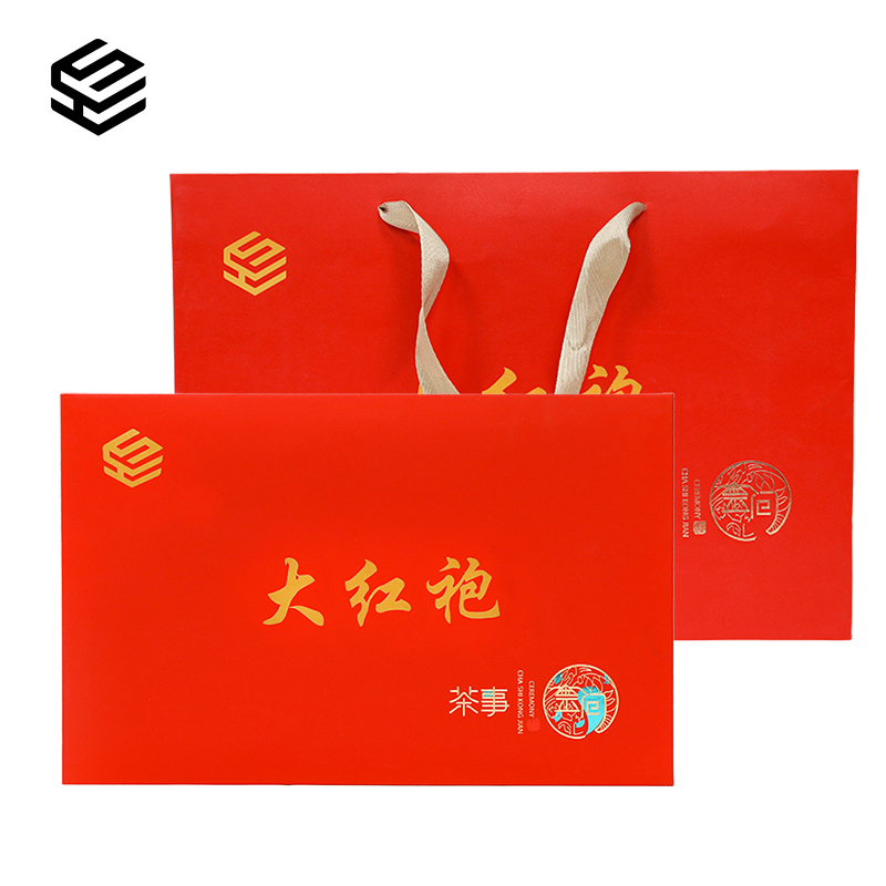 武夷山老枞大红袍茶叶浓香型乌龙茶独立小泡装高档礼盒装