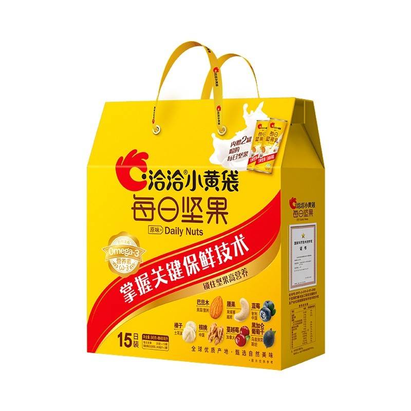 洽洽每日坚果23g*15包+240ml坚果乳*2罐