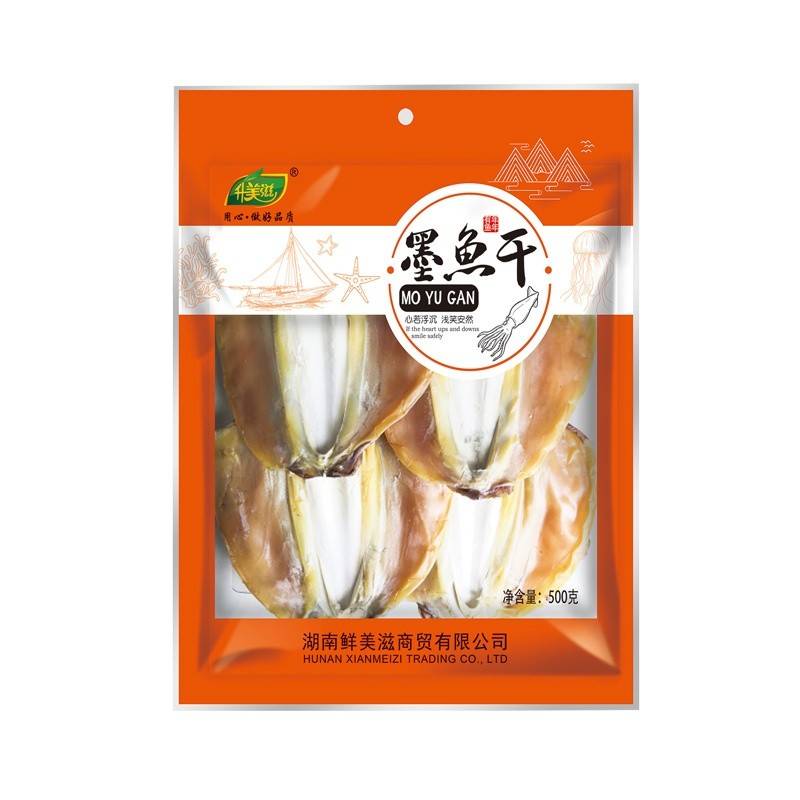 升美滋500克墨鱼干