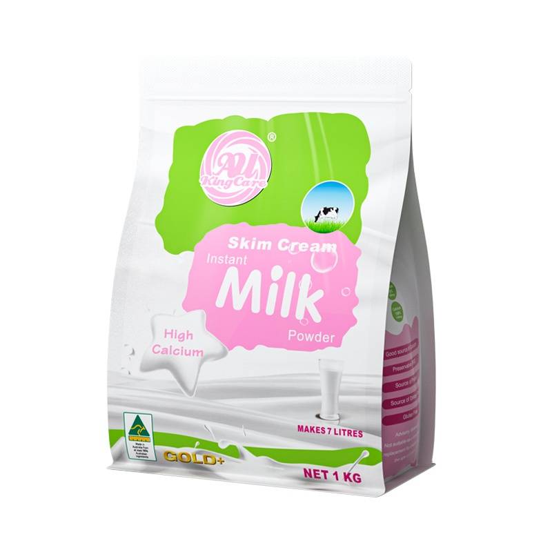 Au Kingcare 珍澳高钙脱脂速溶奶粉卡扣装 1KG
