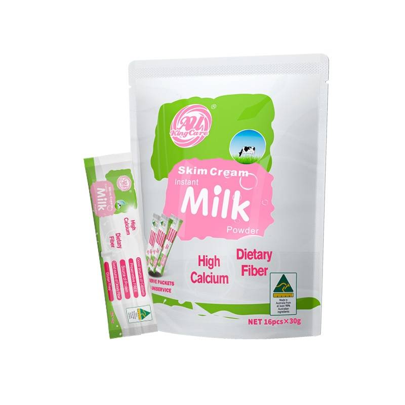 Au Kingcare 珍澳高钙脱脂速溶奶粉便携装  480g