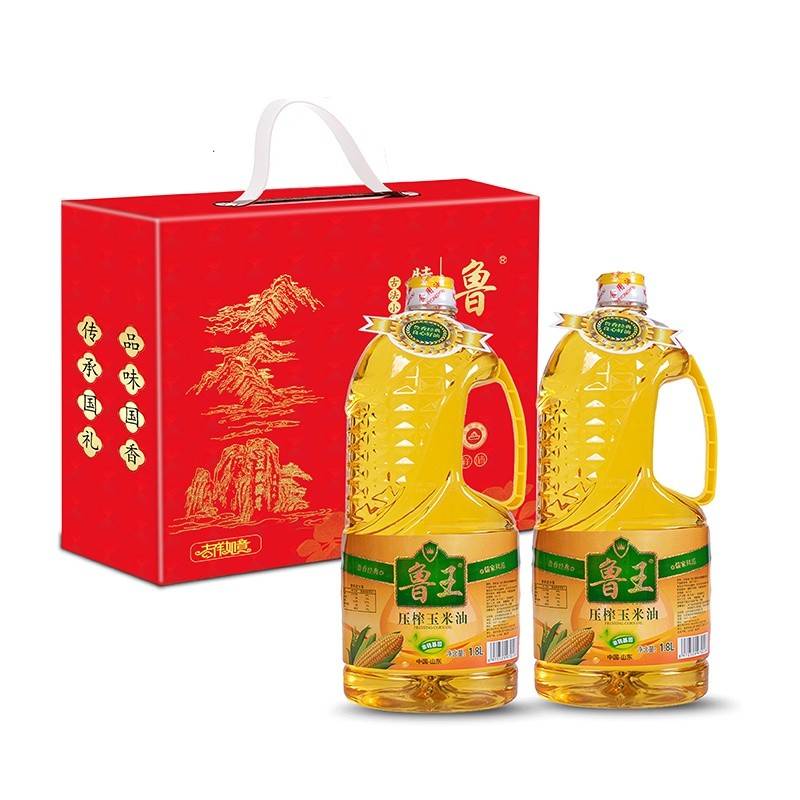 鲁王压榨玉米油1.8L*2