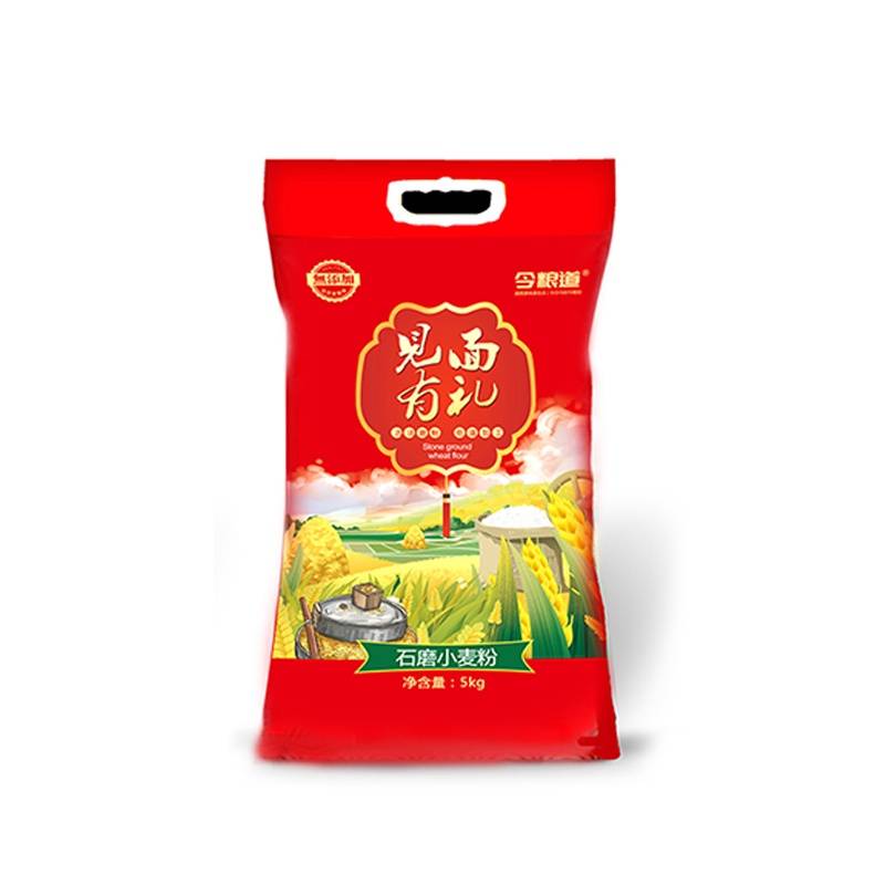 今粮道石磨全麦面粉