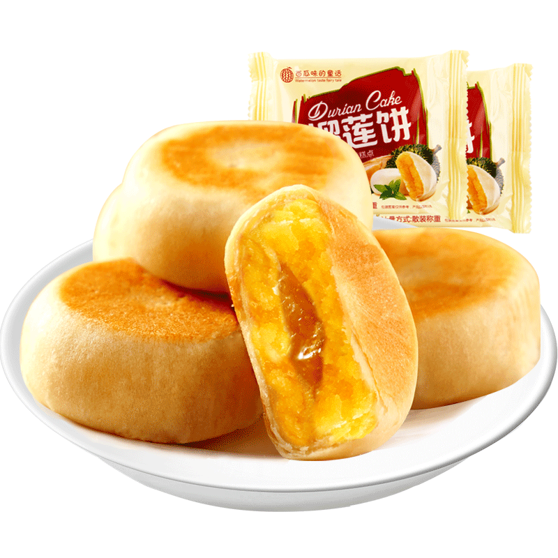 西瓜味的童话-榴莲饼