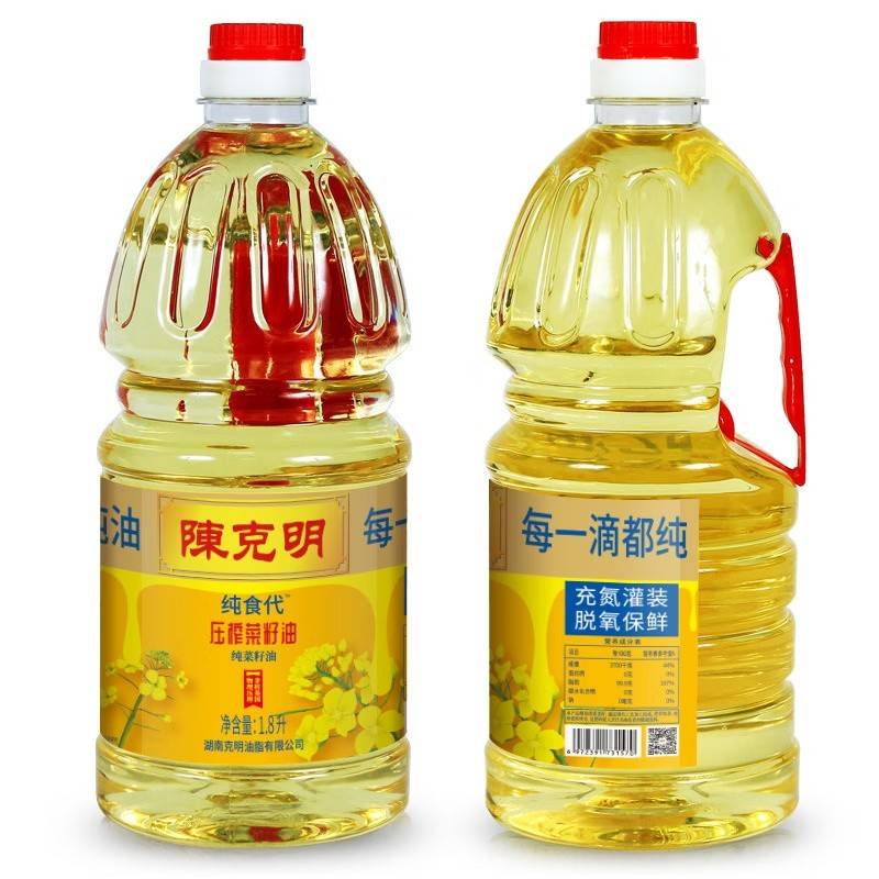 陈克明1.8L一级菜籽油