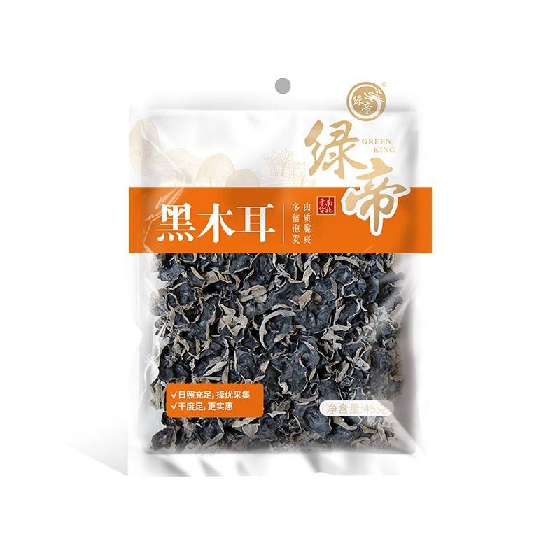 绿帝黑木耳45g*3菌菇干货炖汤煲汤