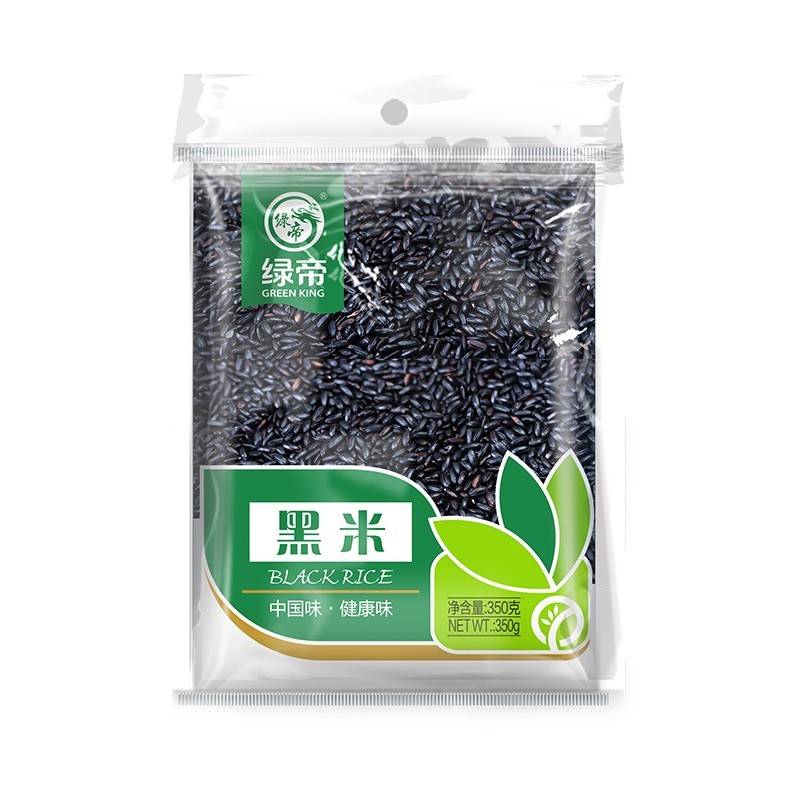 绿帝黑米350g*2五谷杂粮颗粒饱满