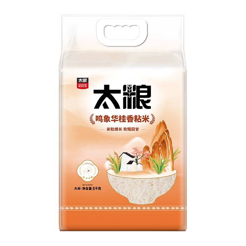 太粮鸣象华桂香粘米5kg