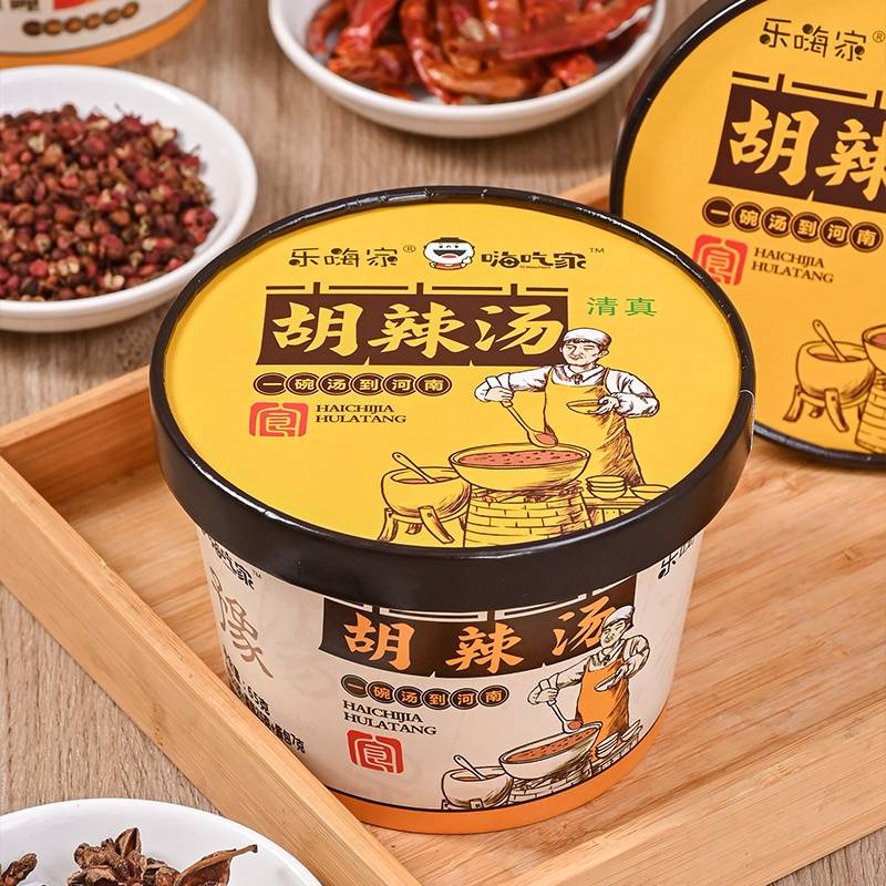 嗨吃家新版胡辣汤65g*6桶