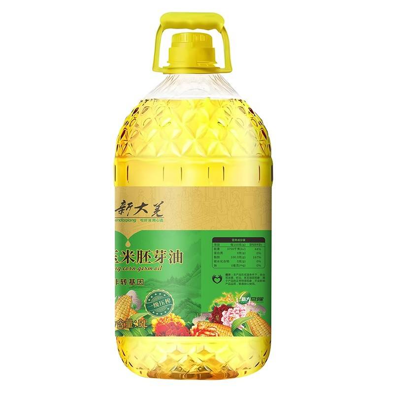 大荒印象一级压榨玉米胚芽油5L