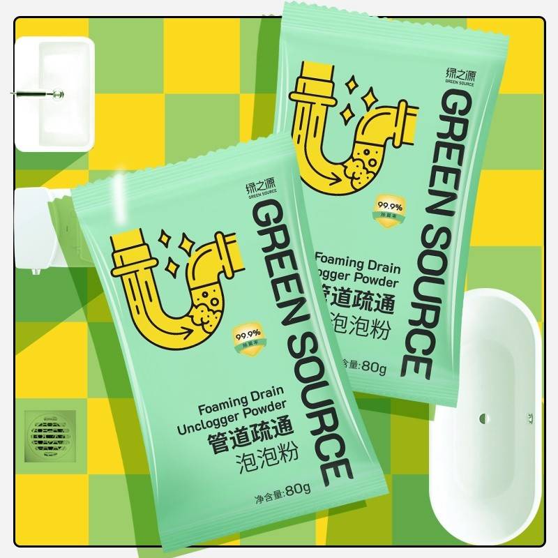 绿之源-管道疏通泡泡粉Z-8288 规格80g*1