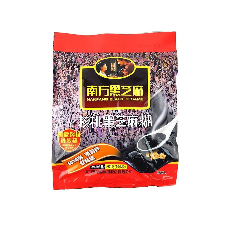 南方黑芝麻糊560g/袋 原味  核桃味