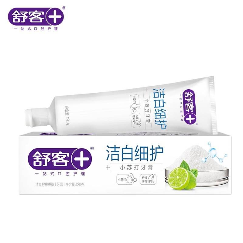 舒客小苏打牙膏（洁白细护）120克*1