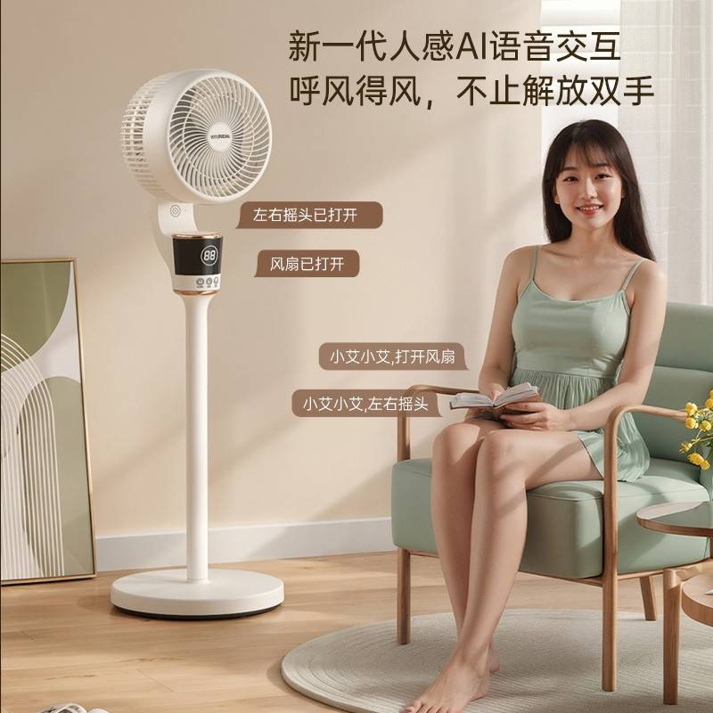 HYUNDAI现代-循环扇  FLD-02DZY（语音遥控款）