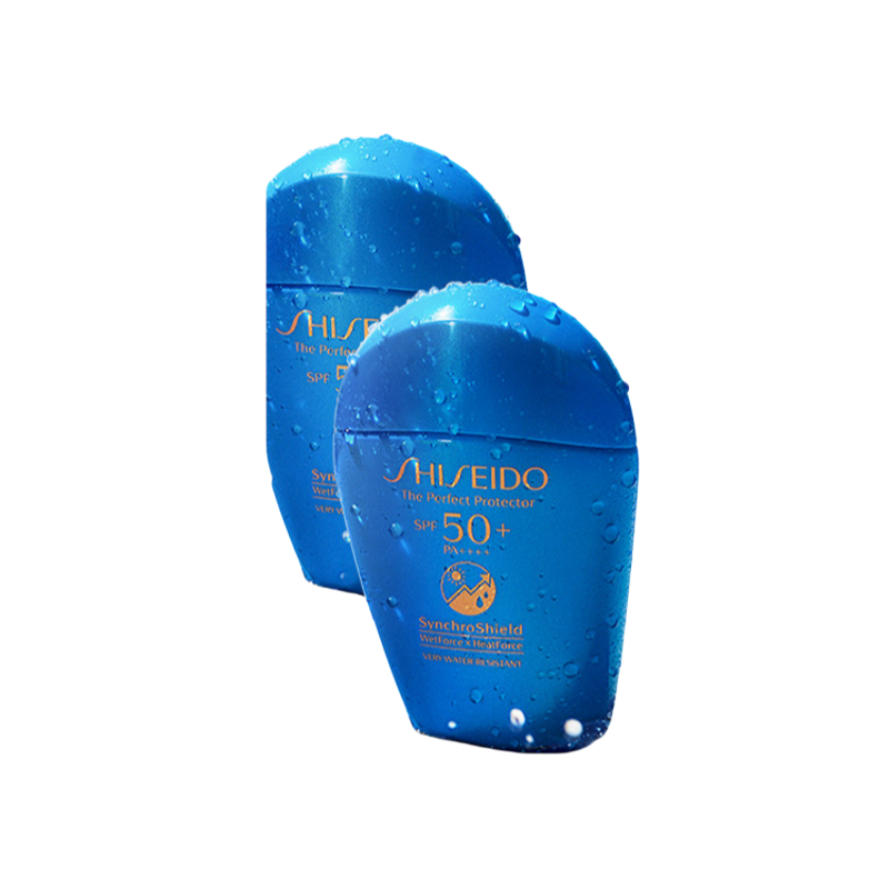 资生堂Shiseido 新艳阳夏臻效水动力防晒乳50ml（蓝胖子防晒）