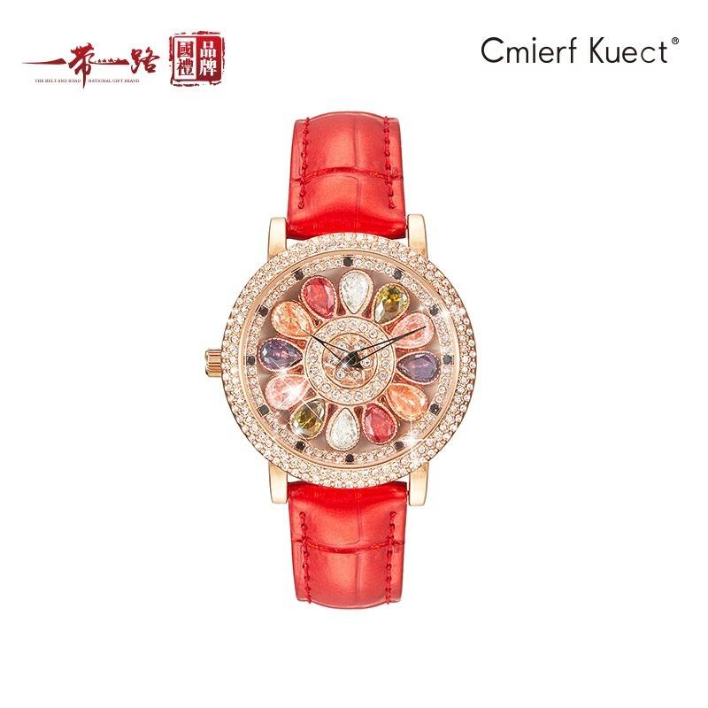 Cmierf Kuect （中国CKIR） 时来运转七彩宝石手表 CK-6813L