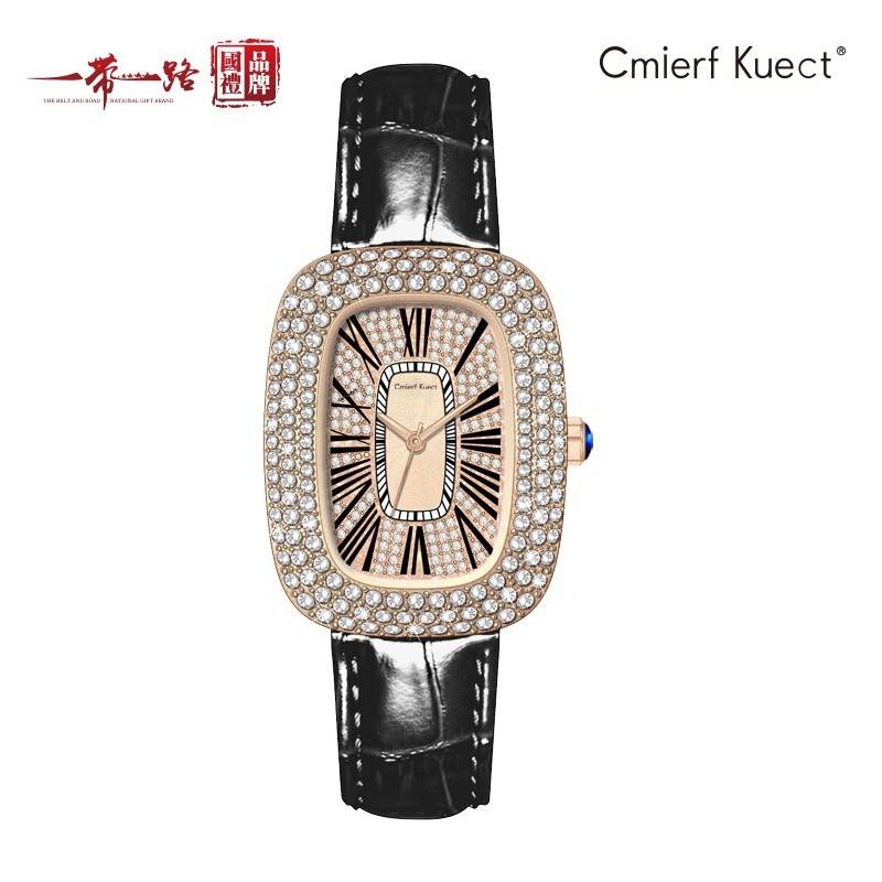Cmierf Kuect（中国CKIR） 镶钻满天星奢华手表 CK-S80182
