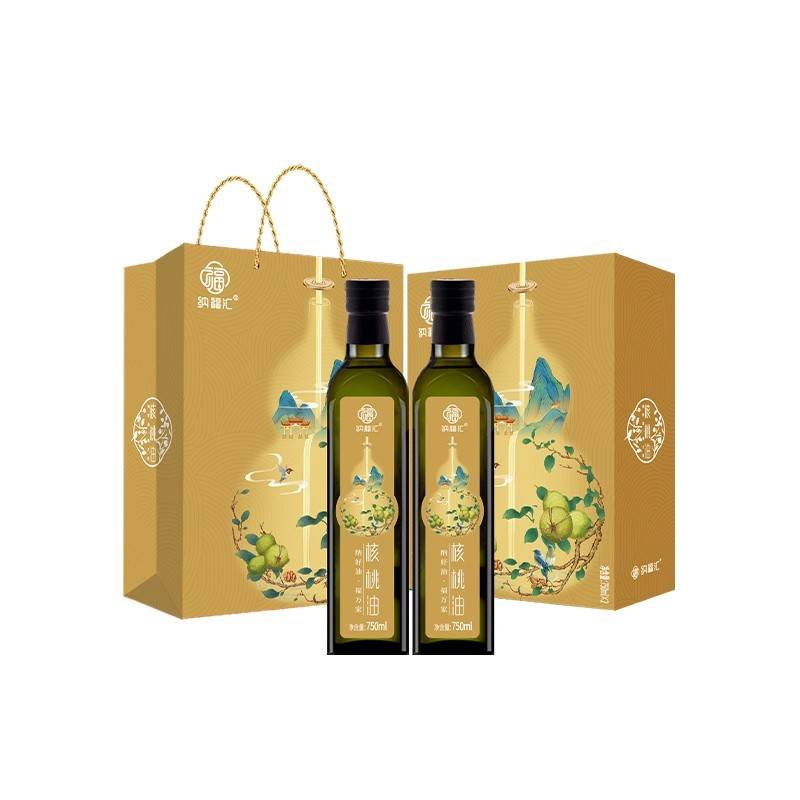 纳福汇核桃油礼盒750ml*2