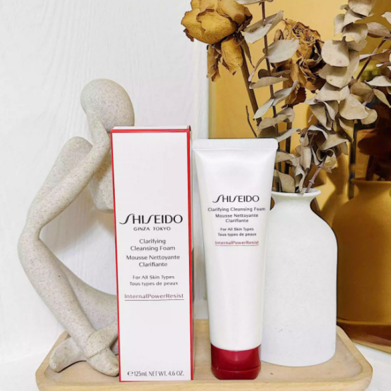 Shiseido/资生堂 肌活焕采洁面膏 红腰子洗面奶 15ml/50ml/125ml (GN)