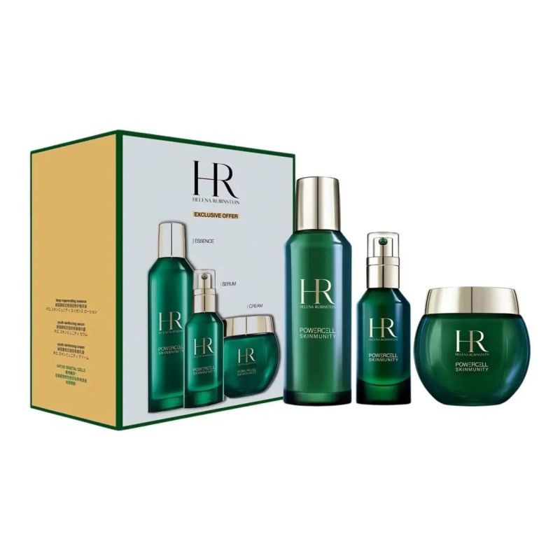 HR/赫莲娜 悦活新生绿宝瓶套盒 精华露50ml+绿宝瓶50ml+悦活新肌水200ml (GN)