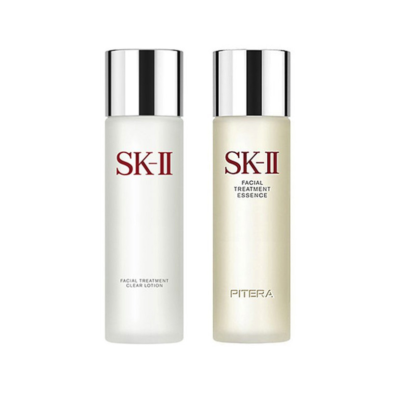 SK-II 基础护肤套盒 神仙水230ML+嫩肤清莹露230ML 组合装 (GN)