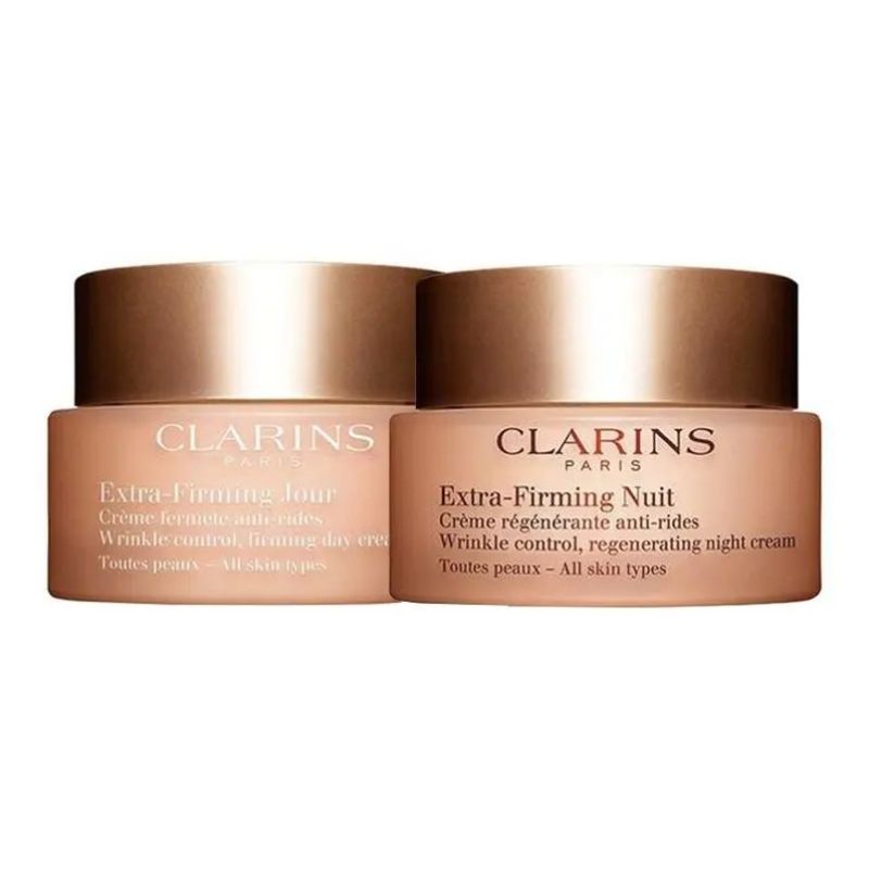 Clarins/娇韵诗 焕颜弹力日晚霜套装 日霜50ml+晚霜50ml (GN)
