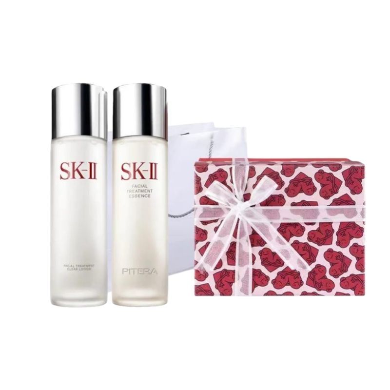 SK-II情人节礼盒护肤组合 神仙水230ml+清莹露230ml (GN)