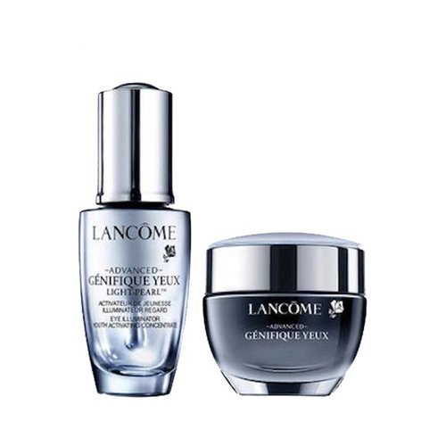 Lancome/兰蔻 大眼精华20ml+发光眼霜15ml小黑瓶精华眼霜系列 推荐搭配 (GN)