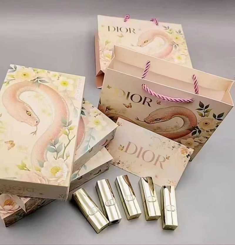 Dior/迪奥口红五件套1.5g 25年新春版蛇年 丝绒999/720/772/888/100 (GN)