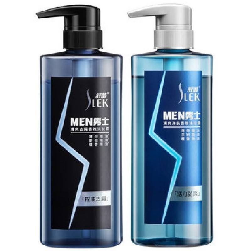 舒蕾男士套装去屑蓬松精油香氛(洗发露500ml*1瓶+沐浴露500ml*1瓶）