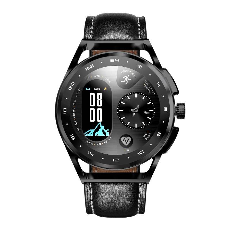 塞尔兰斯（Sayrelances） Watch 7 Pro 智能手表手机通话手表 黑色+黑色表带