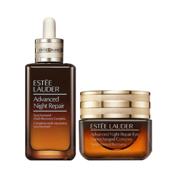 Estee Lauder/雅诗兰黛 抗蓝光眼霜+小棕瓶精华 组合套装 新旧版随机发 (GN)