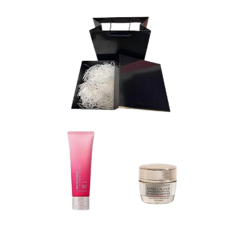 Estee Lauder/雅诗兰黛 红石榴洁面125ml+智妍面霜清爽小样15ml (GN)