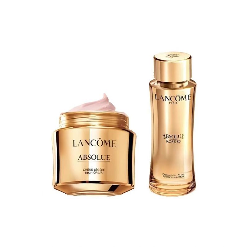 Lancome/兰蔻 菁纯套组 菁纯精粹水150ml+菁纯乳霜60ml（新旧版随机发） (GN)