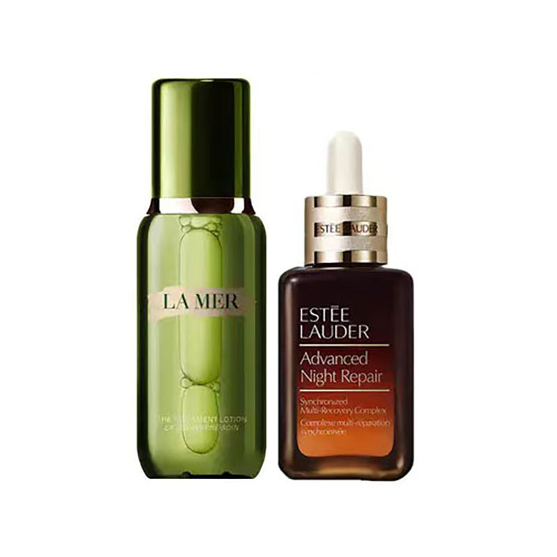 La Mer/海蓝之谜 补水两件套 精粹水150ml+小棕瓶50/100ml (GN)