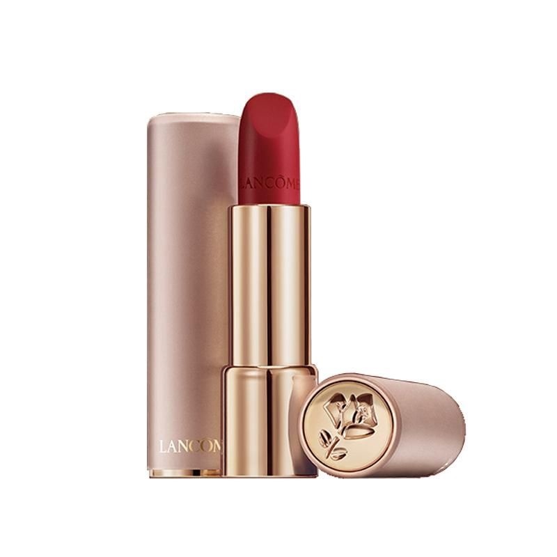 Lancome/兰蔻 菁纯柔雾哑光唇膏 粉金管 3.4g (GN)