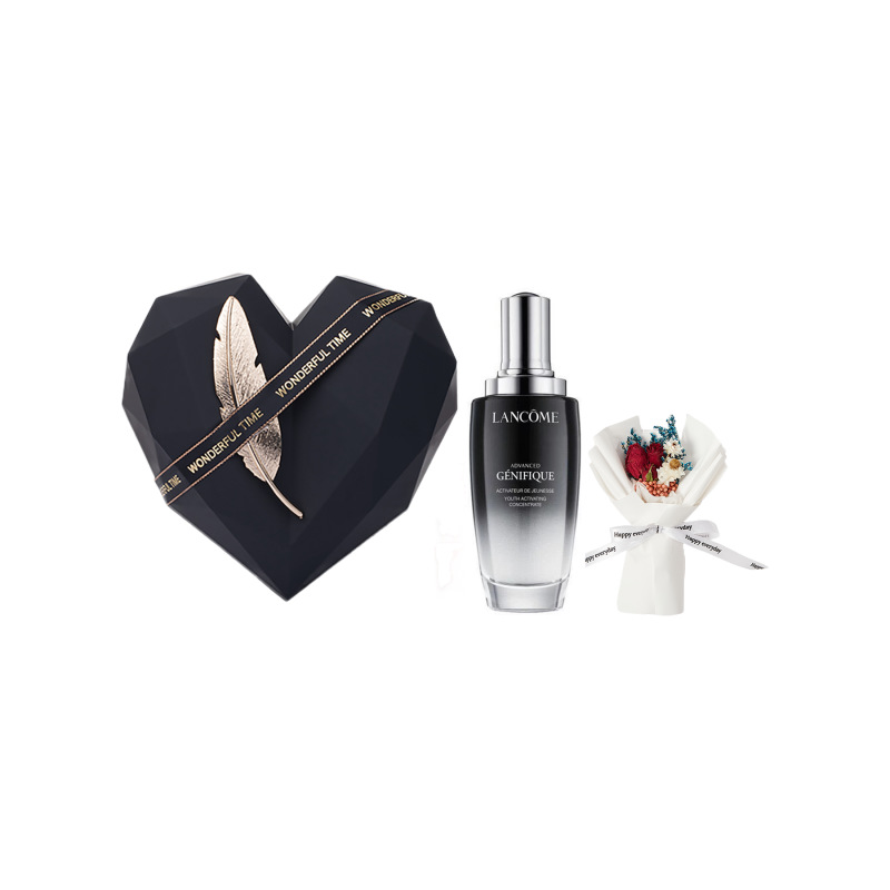 【赠礼盒】Lancome/兰蔻 小黑瓶精华肌底液 100ml   专柜礼盒/心动礼盒(颜色随机发） (GN)