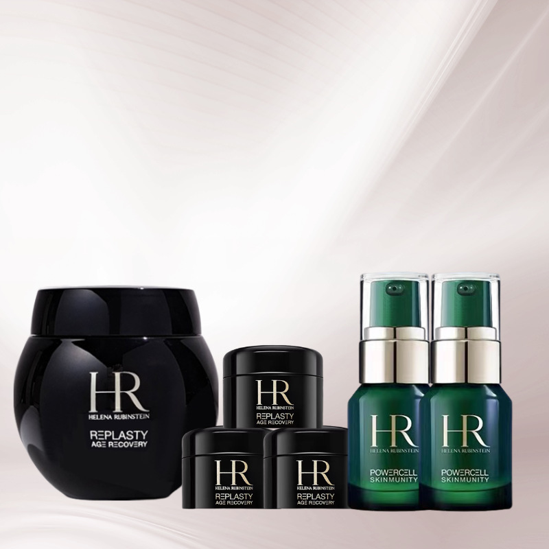 HR/赫莲娜 白绷带50ml*1+黑绷带5ml*3+修护精华10ml*2 (GN)